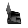 black desk organiser 