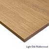 Light Oak rubberwood desktop corner Desky